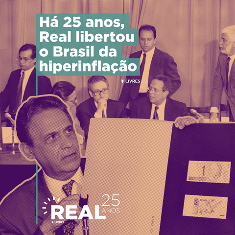 Há 25 anos, Real libertou o Brasil da hiperinflação