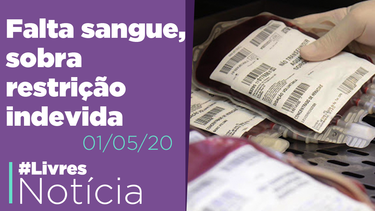 Brasil abre mão de 18 milhões de litros de sangue