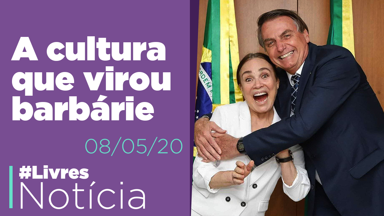 Cultura bolsonarista é o pior papel de Regina Duarte