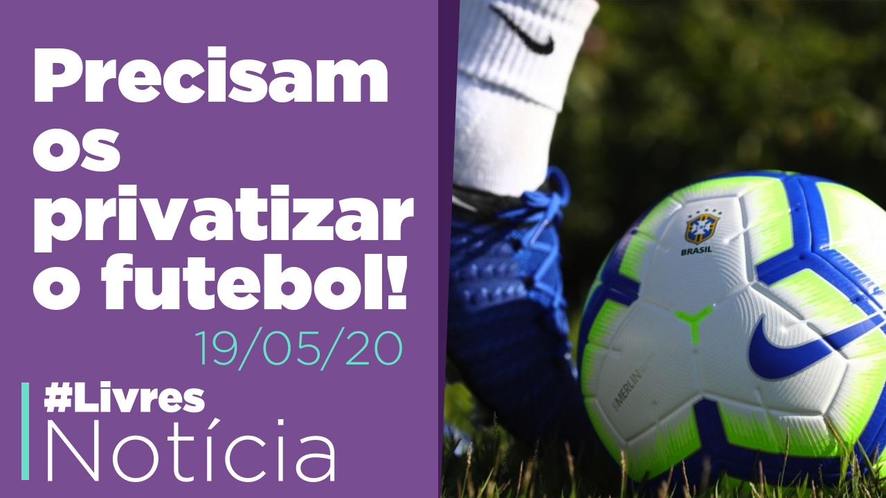 Dinheiro público pro futebol em plena pandemia?