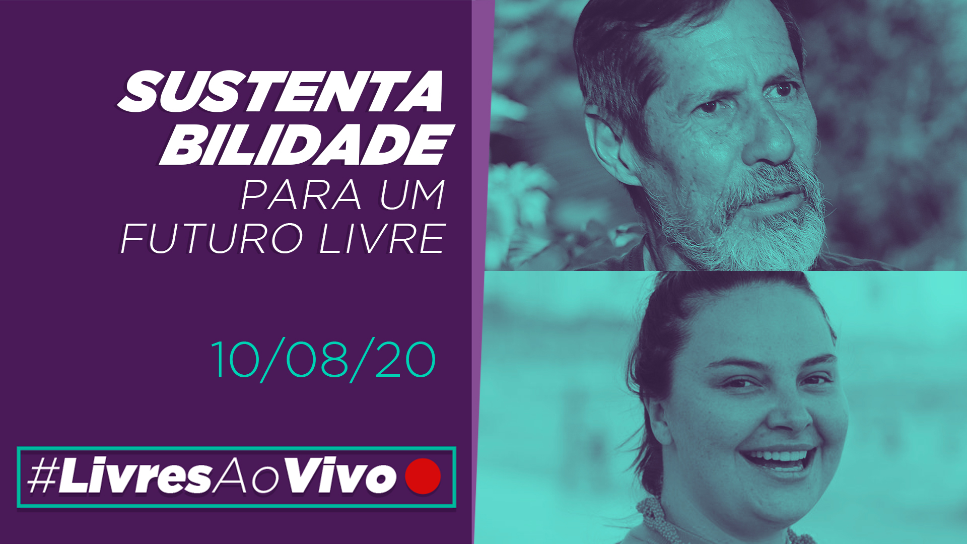 LivresAoVivo | Sustentabilidade para um futuro livre