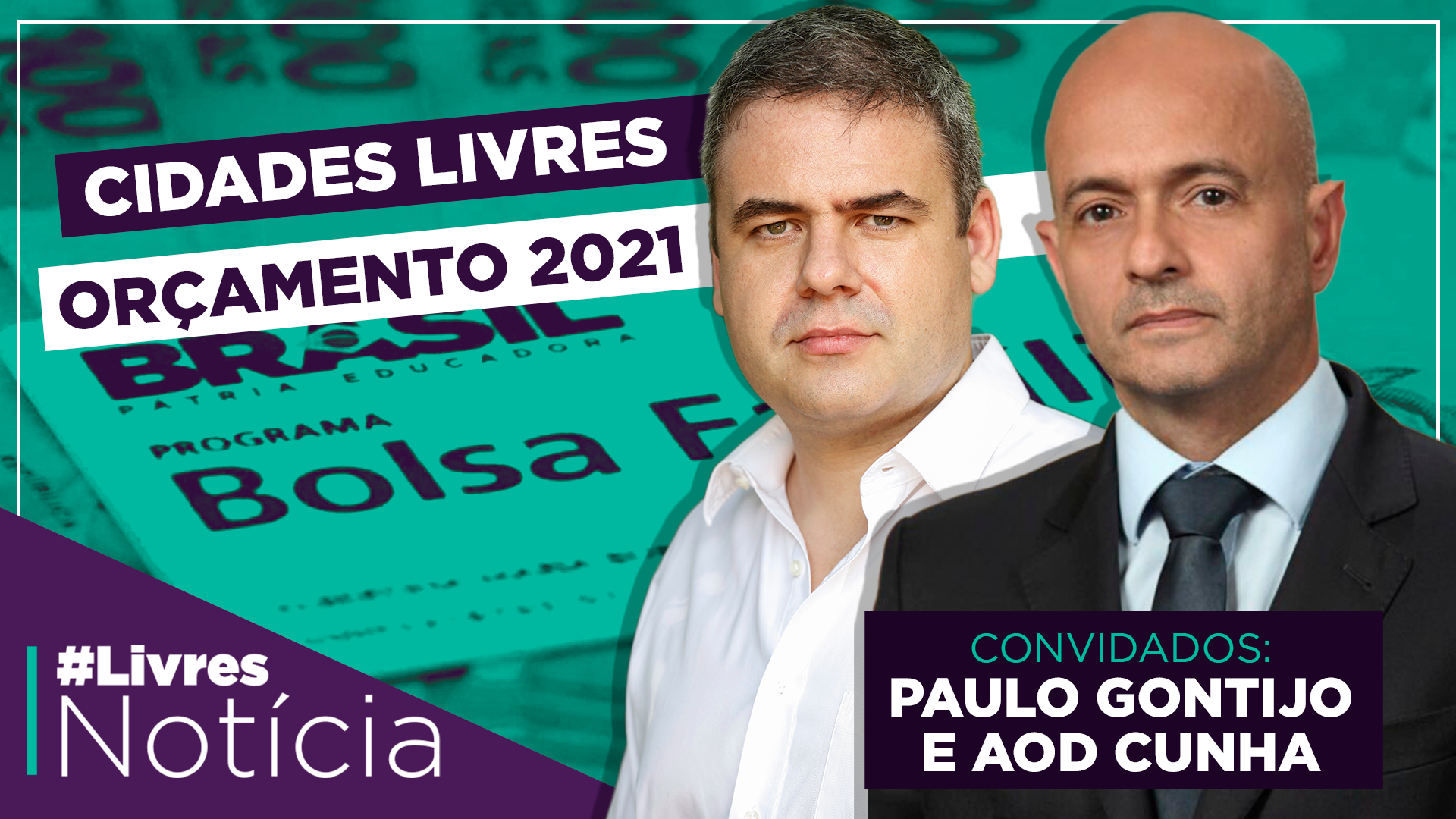 Cidades Livres, Orçamento 2021, Lei do Gás | Estreia do #LívresNotícias AO VIVO