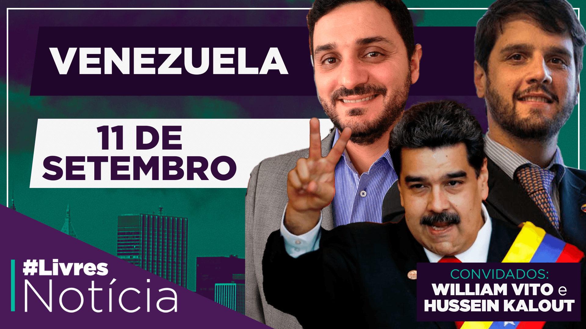 Terrorismo e a situação da Venezuela | LivresNotícia AO VIVO – 11/09/2020
