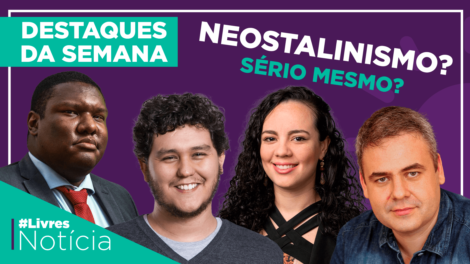 Neostalinismo: sério isso? | LivresNoticia AO VIVO com os destaques da semana | 18/09