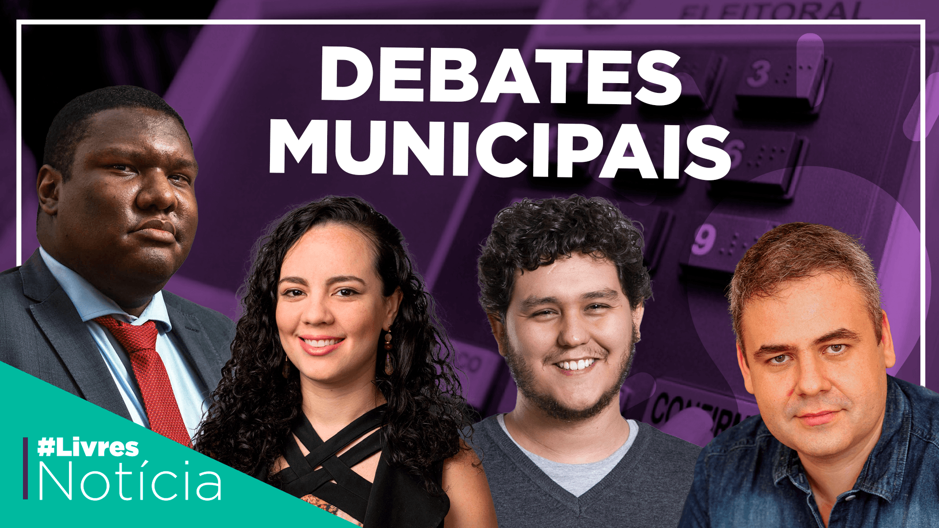 Os debates municipais em pauta | LivresNotícia AO VIVO com os destaques da semana – 02/10