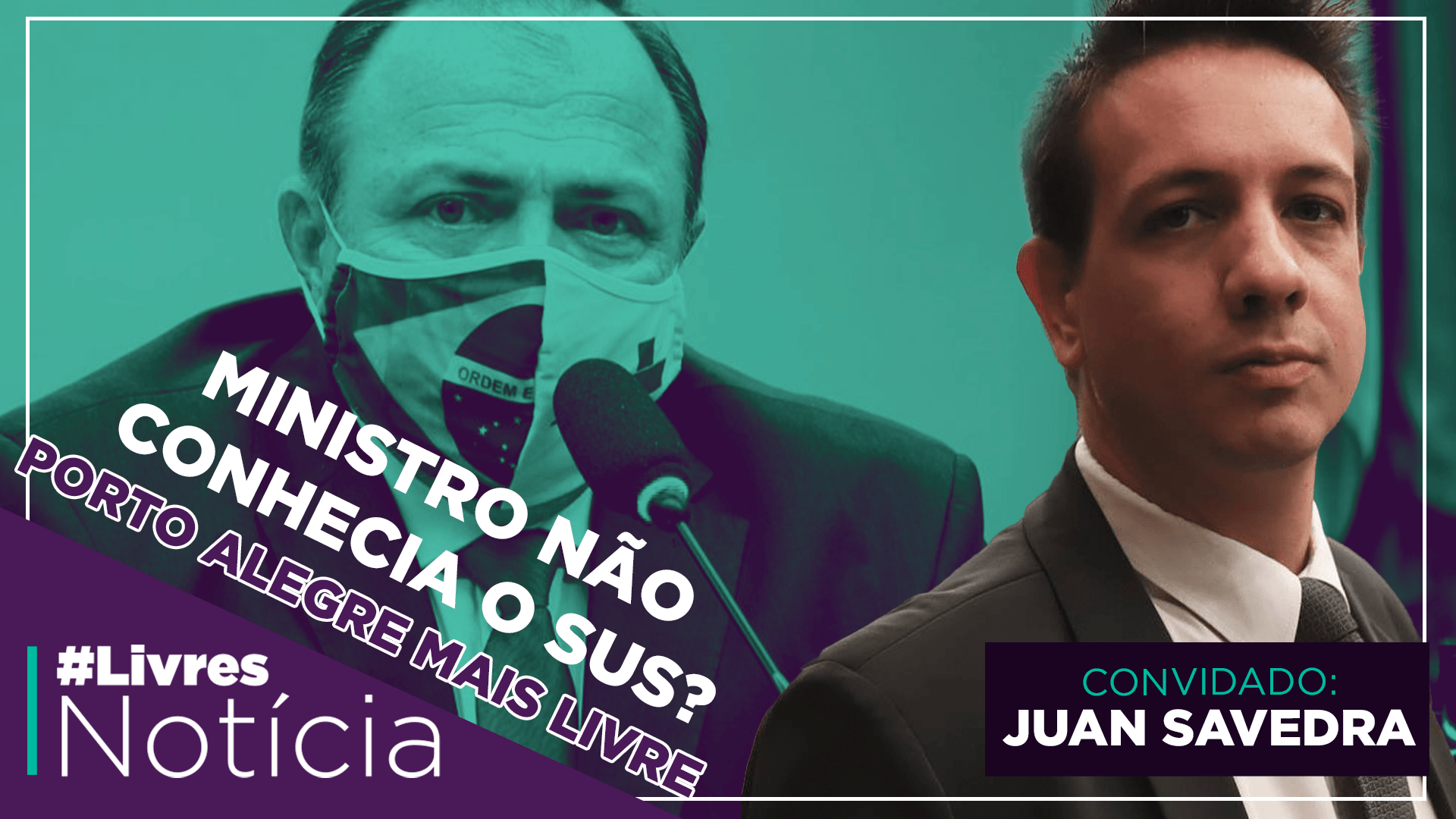 Juan Savedra: desafios da liberdade em Porto Alegre | LivresNotícia AO VIVO – 08/10