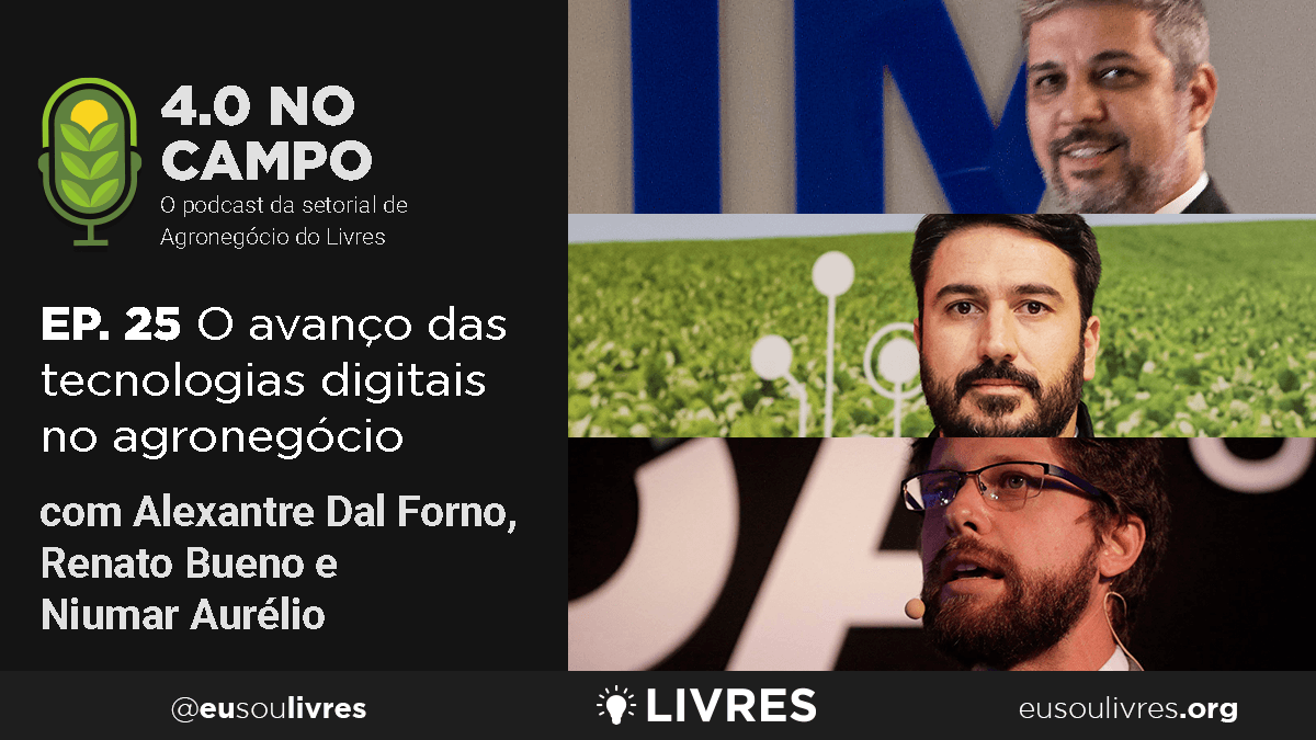 4.0 no Campo: Renato Bueno, Niumar Aurélio e Alexandre Dal Forno
