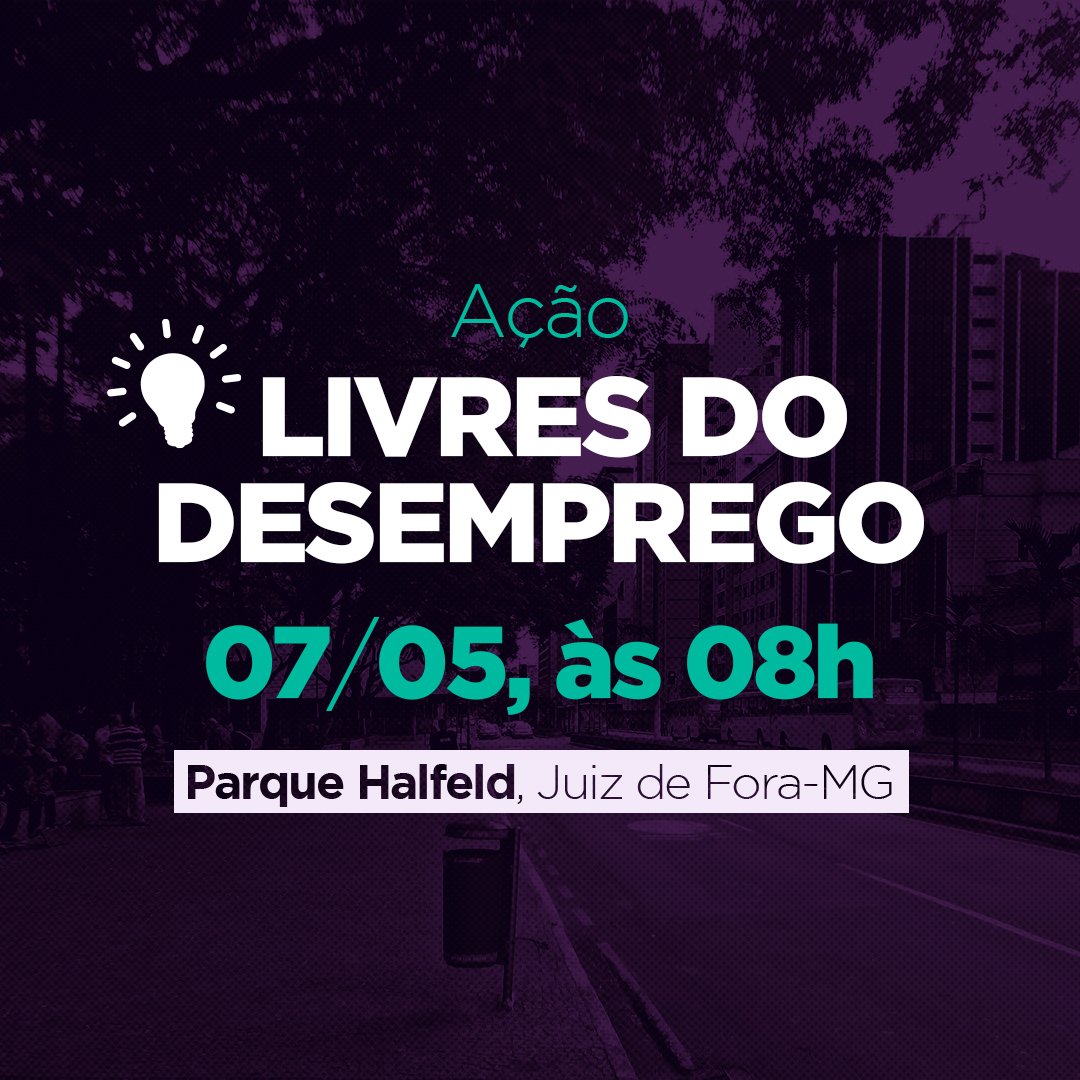 Ação de associados do Livres em Juiz de Fora busca ajudar desempregados