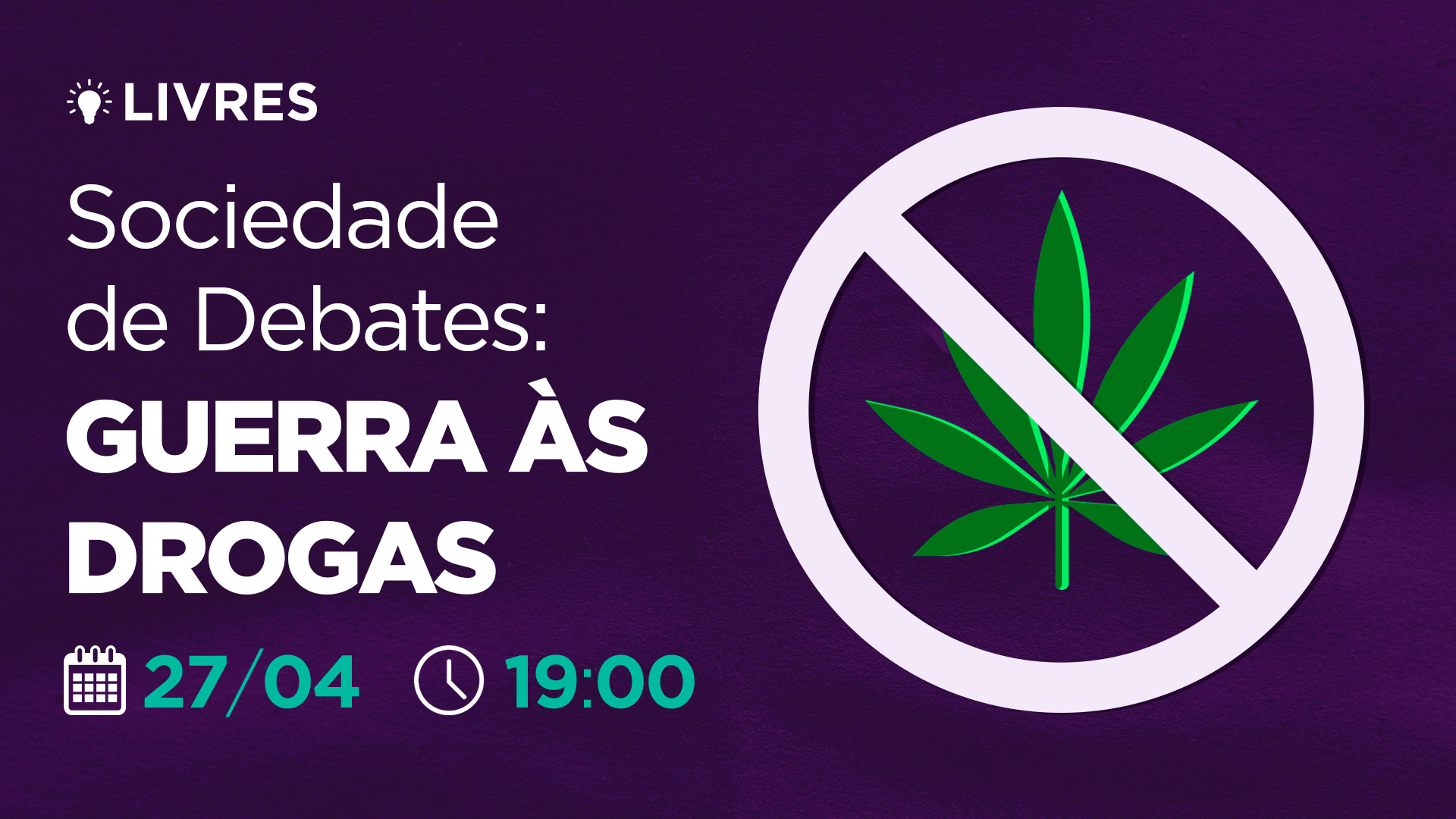 Associados promovem debate sobre guerra às drogas em Belo Horizonte (MG)