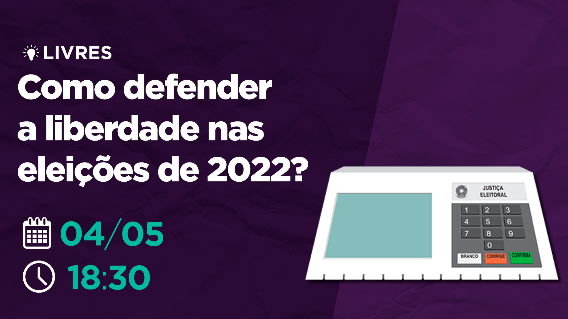 Associados do Livres debatem Eleições 2022 em evento em Curitiba