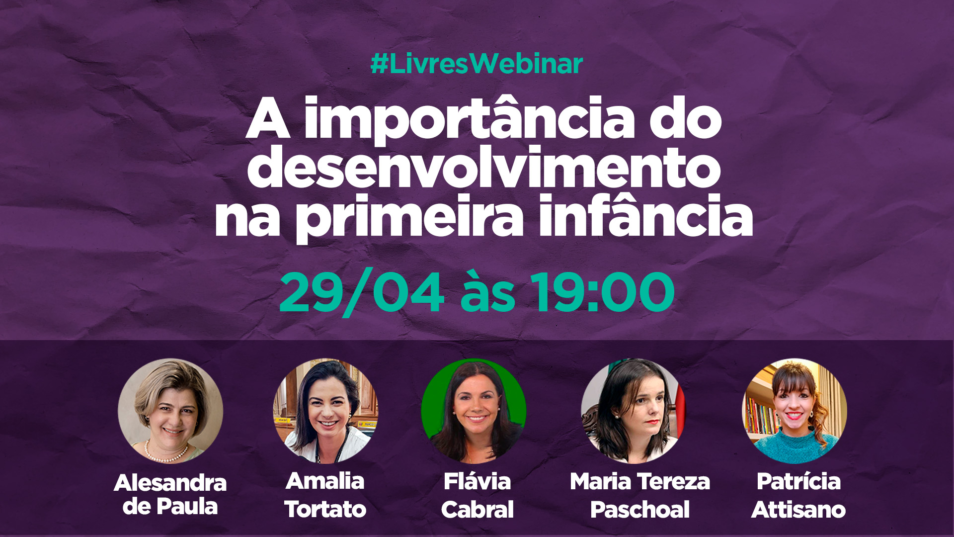 Alesandra de Paula e Amália Tortato debatem educação na primeira infância em Londrina