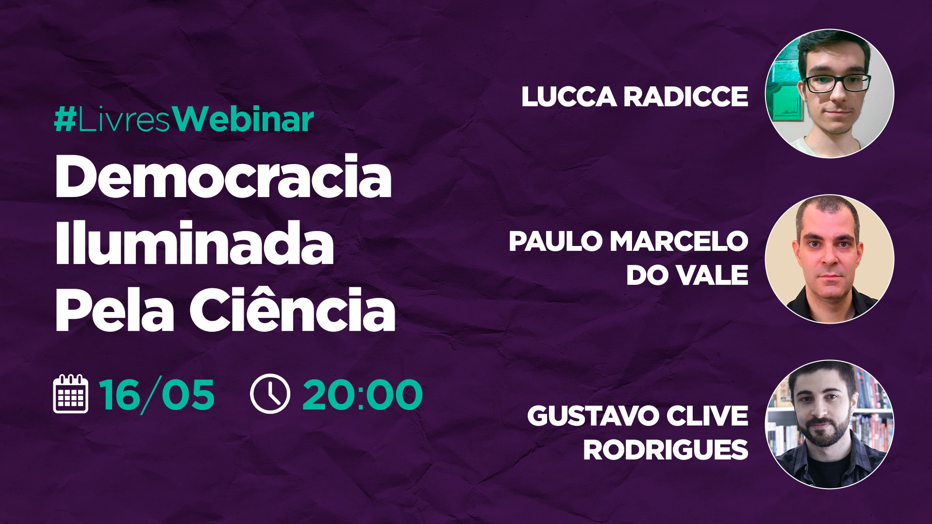 Setorial de Ciência e Tecnologia e Clube de Artes e Cultura debatem liberdade em Carl Sagan