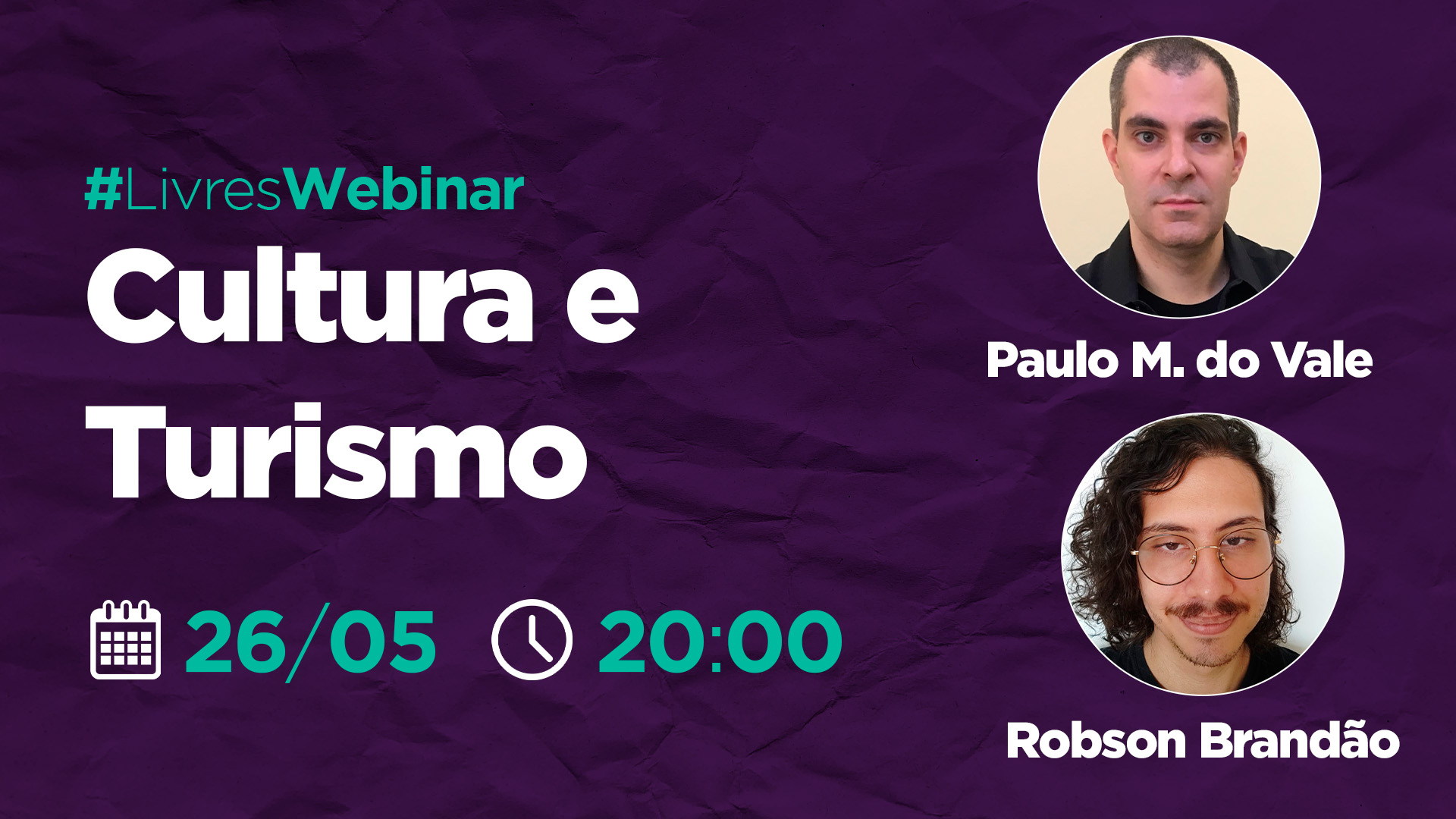 Livres Webinar debate liberdade na cultura e turismo no Brasil
