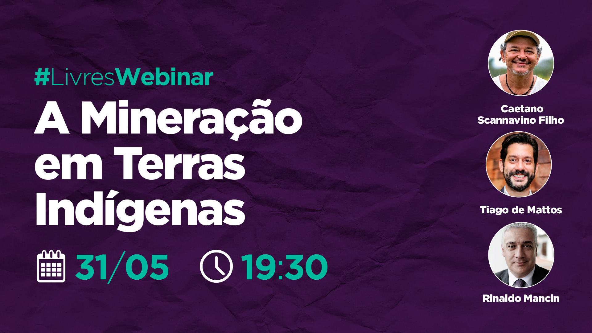 Livres debate mineração em terras indígenas no Brasil com especialistas