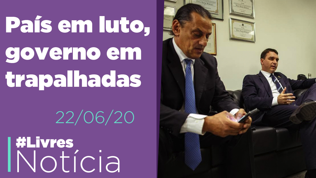 50 mil mortes, trapalhadas bolsonaristas, Fuga de Weintraub