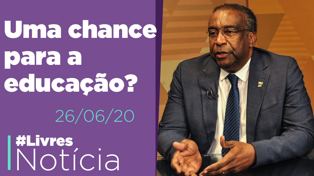 Novo ministro da educação, boa medida na economia, revogaço em Alagoas