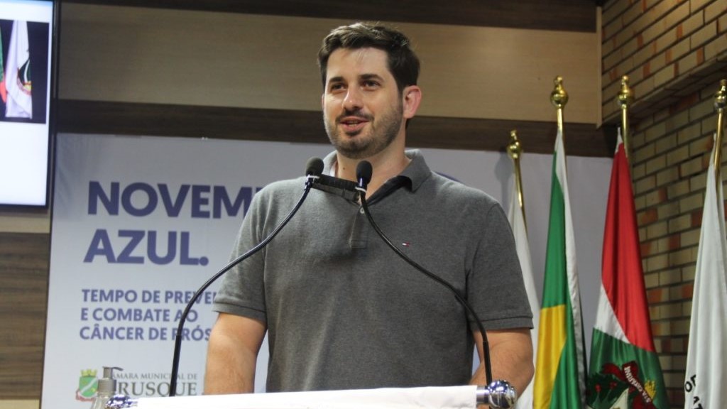 André Vechi anuncia planos da Câmara Municipal de Brusque para o biênio 2023-24