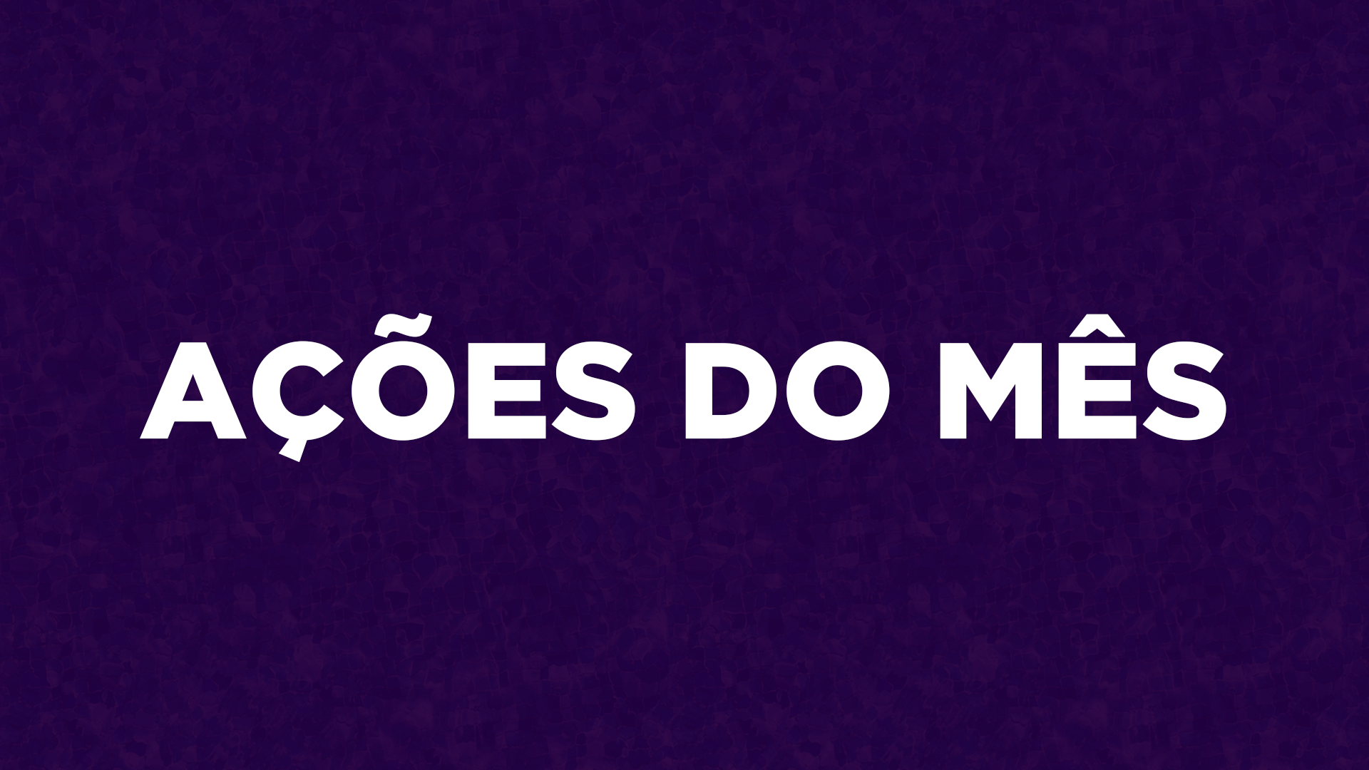 Confira o calendário de ações do Livres no mês de abril