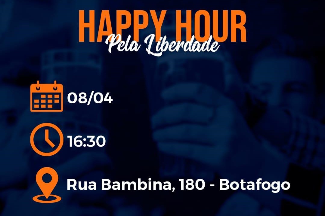 Livres realiza Happy Hour no Rio de Janeiro