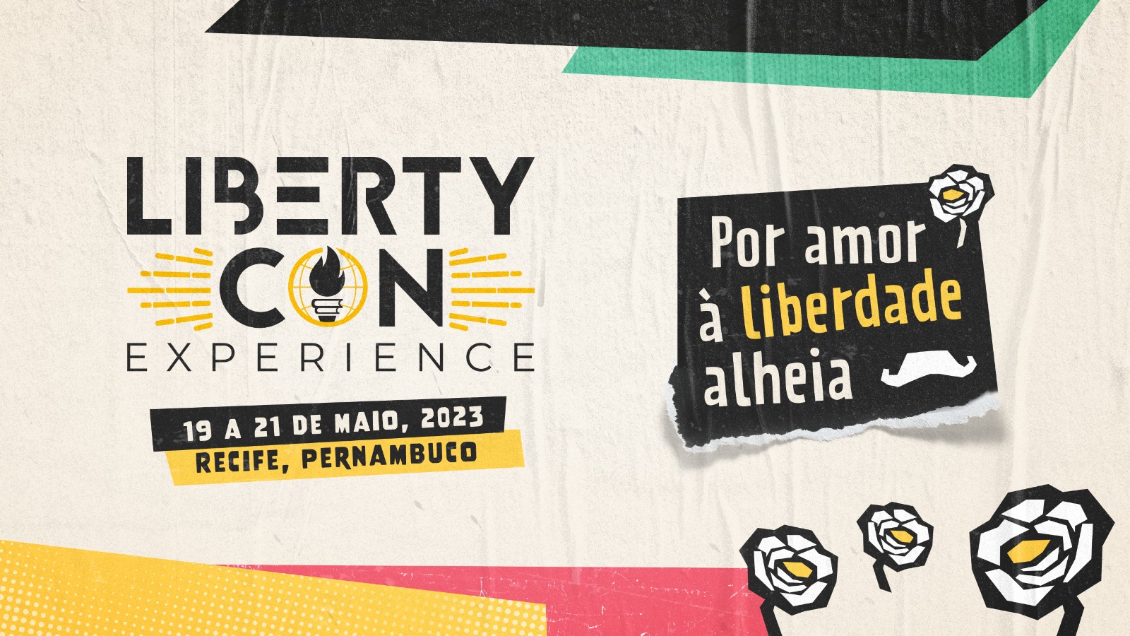 Livres participa da LibertyCon Experience em Recife