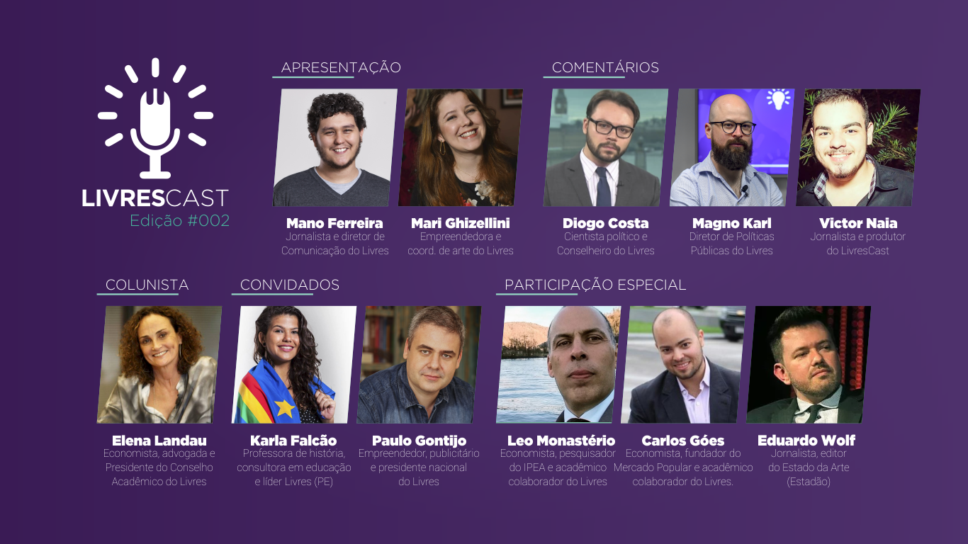 Embaixadores de Zeis e Venezuela | LivresCast #002 com Karla Falcão e Paulo Gontijo