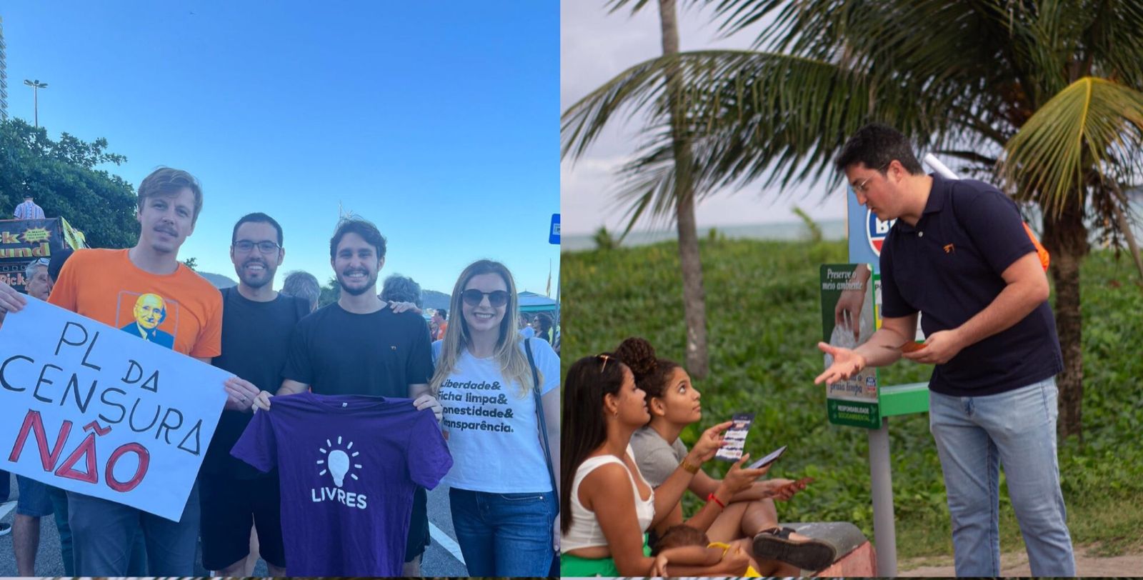 Núcleos estaduais participam de manifestações em defesa da liberdade pelo Brasil