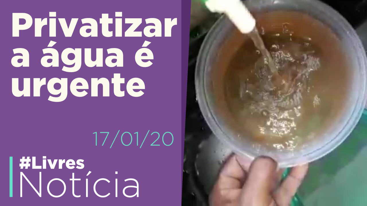 A água do Rio de Janeiro amanheceu marrom – o que aconteceu?