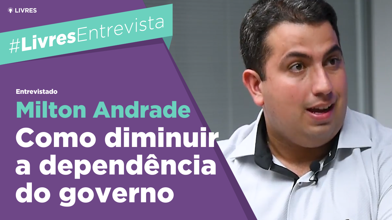Como diminuir a dependência: propostas de Milton Andrade para Sergipe