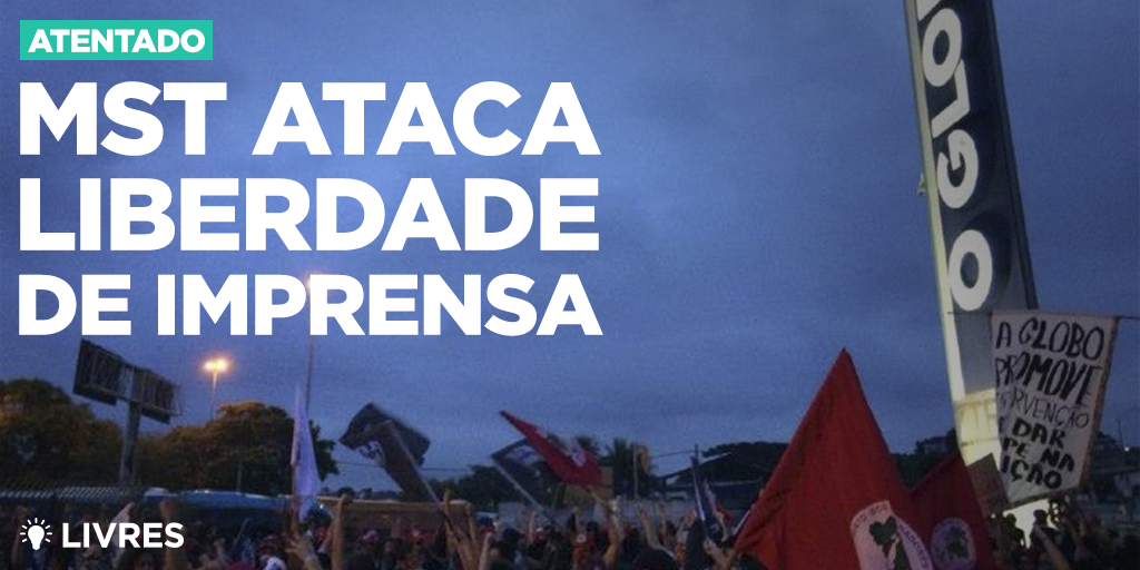 MST promove atentado à liberdade de imprensa