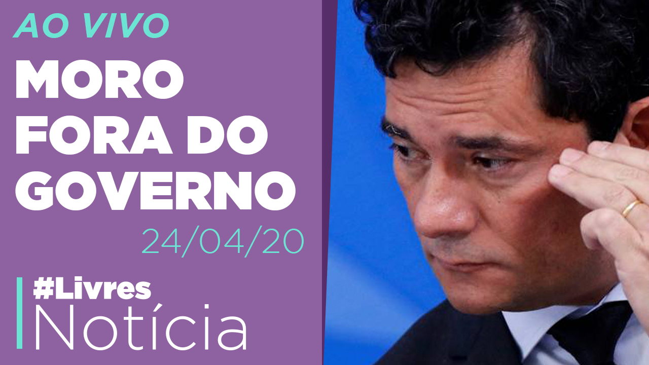 Sérgio Moro deixa governo e dispara contra Bolsonaro
