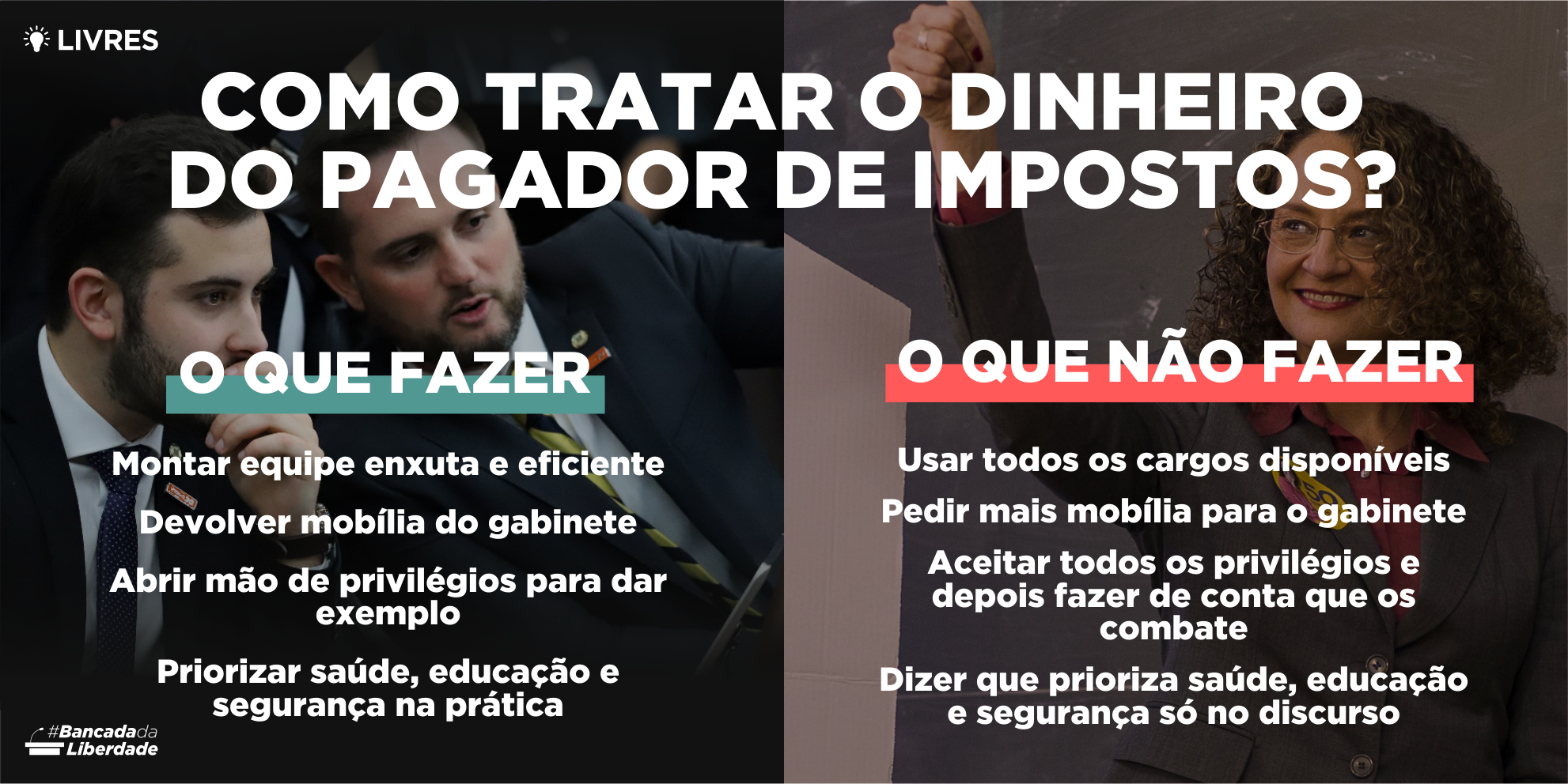 Como tratar o dinheiro do pagador de impostos?