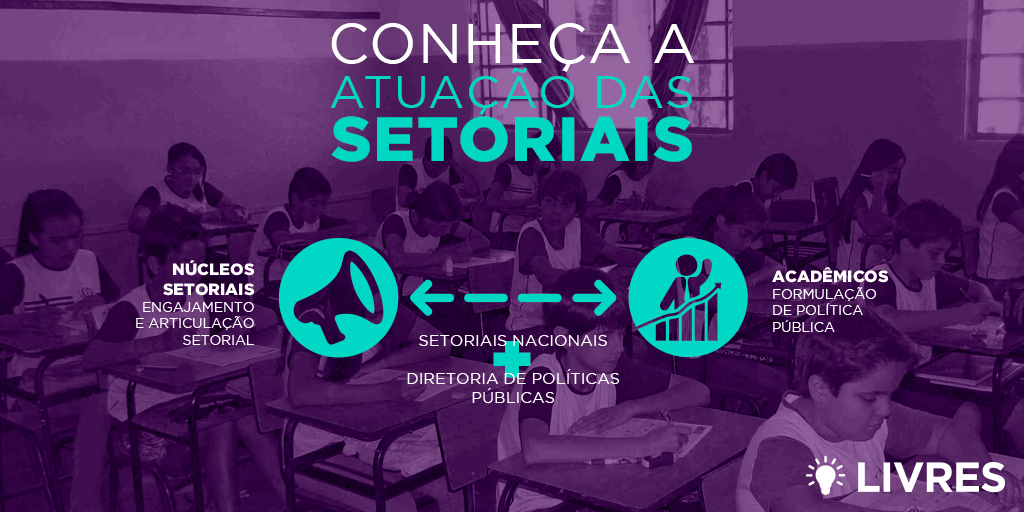 Conheça os novos coordenadores de núcleos estaduais e setoriais do Livres