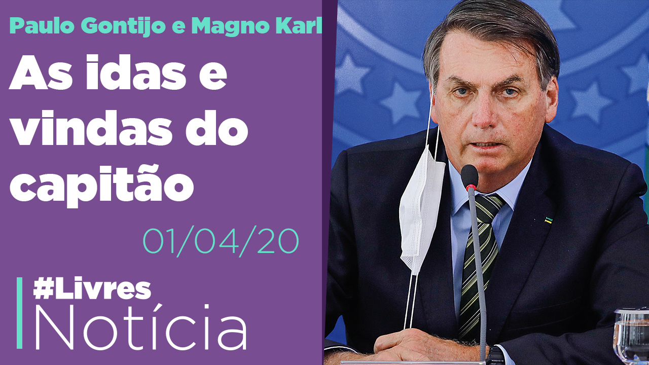 Isolado, Bolsonaro baixou o tom
